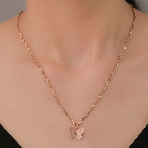 fashion small animal butterfly pendant necklaces gold silver color clavicle necklace for women jewelry
fashion small animal butterfly pendant necklaces gold silver color clavicle necklace for women jewelry