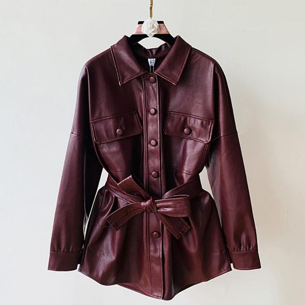 women's leather & faux moto biker zipper jacket solid women slim fashion winter autumn coat plus size boho, Black
women's leather & faux moto biker zipper jacket solid women slim fashion winter autumn coat plus size boho, Black