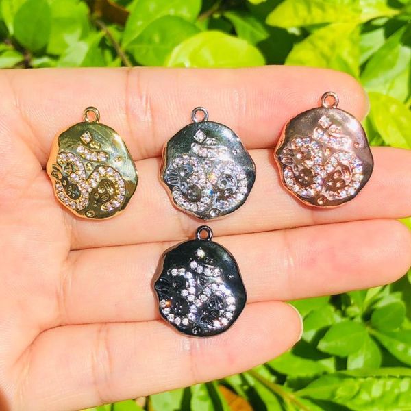 charms 5pcs om symbol charm for bracelet necklace making cubic zircon pave gold plated brass pendant fo handmade jewelry accessory bulk, Bronze;silver
charms 5pcs om symbol charm for bracelet necklace making cubic zircon pave gold plated brass pendant fo handmade jewelry accessory bulk, Bronze;silver
