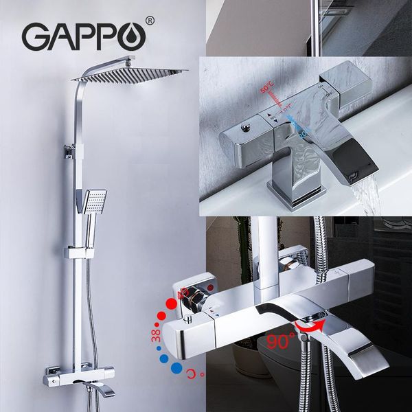 thermostatic shower sets bathroom faucet + brass basin waterfall bathtub system mixer
thermostatic shower sets bathroom faucet + brass basin waterfall bathtub system mixer