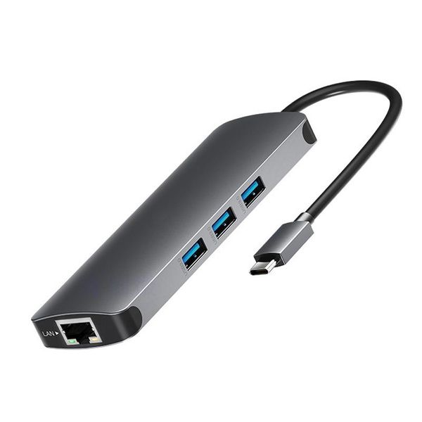 hub 9 in 1 type c adapter with ethernet port usb 3.0 ports 4k rj45 multi-function expander for lapdocking stations
hub 9 in 1 type c adapter with ethernet port usb 3.0 ports 4k rj45 multi-function expander for lapdocking stations