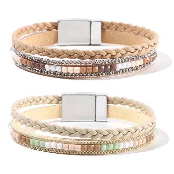 tennis wybu four styles womens boho wrap leather multilayer wide bling bracelets hand jewelry for women teen girl boy, Golden;silver
tennis wybu four styles womens boho wrap leather multilayer wide bling bracelets hand jewelry for women teen girl boy, Golden;silver