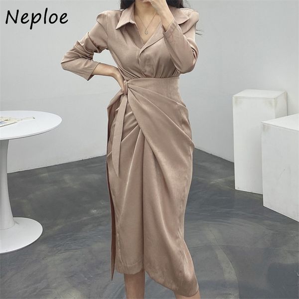 turn down collar long sleeve single breast dress women high waist hip a line vestidos simple temperamnet sashes robe 210422, Black;gray
turn down collar long sleeve single breast dress women high waist hip a line vestidos simple temperamnet sashes robe 210422, Black;gray