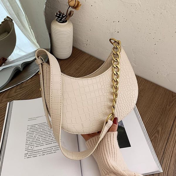 evening bags crocodile pattern armpit bag 2021 fashion pu leather women's designer handbag chain shoulder messenger
evening bags crocodile pattern armpit bag 2021 fashion pu leather women's designer handbag chain shoulder messenger
