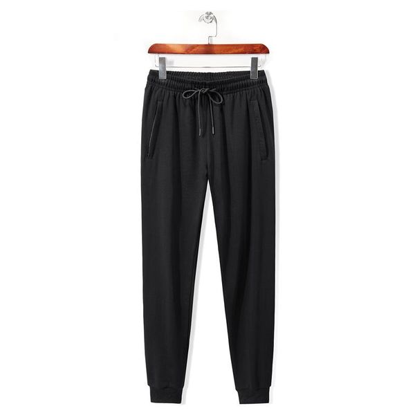 style double-strand large loop casual pants, men's trousers, fashion sports slim leggings pants, Black
style double-strand large loop casual pants, men's trousers, fashion sports slim leggings pants, Black