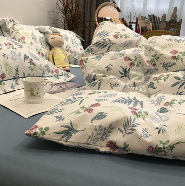 bedding sets romantic pastoral flower leaf set,nordic cotton twin full king home textile bed sheet pillow case quilt cover
bedding sets romantic pastoral flower leaf set,nordic cotton twin full king home textile bed sheet pillow case quilt cover