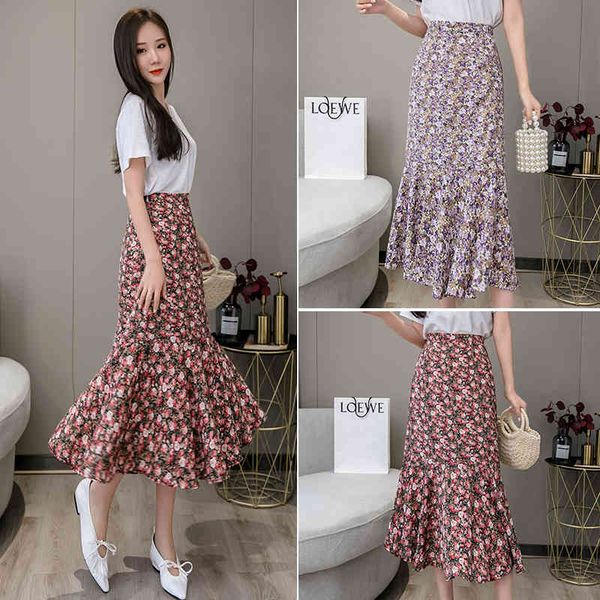 women print chiffon skirt ladies high waisted summer long fashion asymmetrica 210514, Black
women print chiffon skirt ladies high waisted summer long fashion asymmetrica 210514, Black