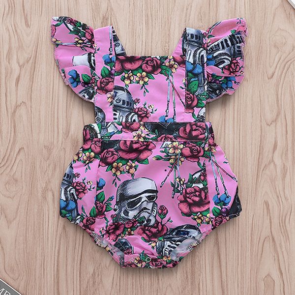 2021 baby girls clothes fashion children rompers robot helmet flower print flying sleeve square collar ha suit children's jumpsuits kid, Blue
2021 baby girls clothes fashion children rompers robot helmet flower print flying sleeve square collar ha suit children's jumpsuits kid, Blue