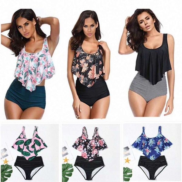 womens beach swimwear swimsuits bikini two piece bathing suits ruffled flounce high waisted bottom tankini sets d1or#, White;black
womens beach swimwear swimsuits bikini two piece bathing suits ruffled flounce high waisted bottom tankini sets d1or#, White;black