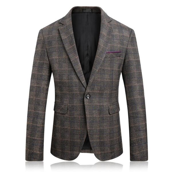 men's suits & blazers 2021 autumn style men boutique business casual slim plaid mens suit jacket large size 4xl 5xl, White;black
men's suits & blazers 2021 autumn style men boutique business casual slim plaid mens suit jacket large size 4xl 5xl, White;black