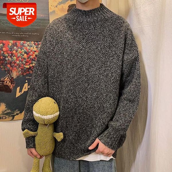 2020 winter men's solid color thickened coats high collar cashmere sweater casual tide wool pullovers 5 knitting -3xl #fb2i, White;black
2020 winter men's solid color thickened coats high collar cashmere sweater casual tide wool pullovers 5 knitting -3xl #fb2i, White;black