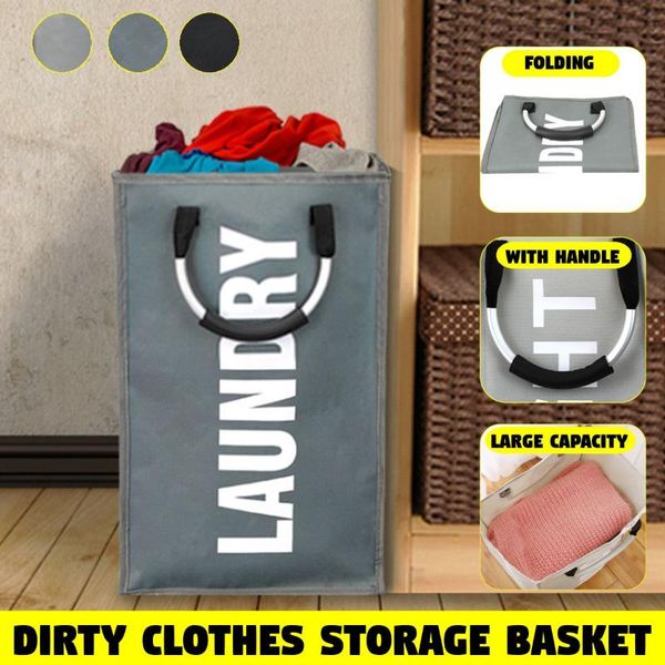 Foldable Waterproof Laundry Basket Oxford Washing Dirty Clothes Household Multifunctional Home Storage Bag Hamper & Organization 
Foldable Waterproof Laundry Basket Oxford Washing Dirty Clothes Household Multifunctional Home Storage Bag Hamper & Organization
