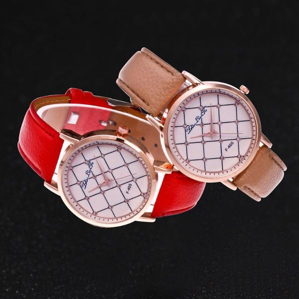 wristwatches gentlemen girls women's's fashion casual leather strap analog quartz round watch, Slivery;brown
wristwatches gentlemen girls women's's fashion casual leather strap analog quartz round watch, Slivery;brown