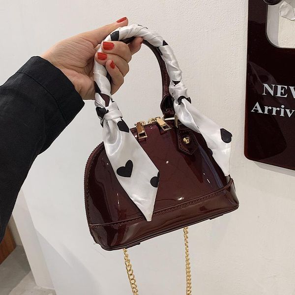 evening bags summer bright leather scarf foreign style handbag 2021 fashion shoulder bag women's designer chain crossbody shell
evening bags summer bright leather scarf foreign style handbag 2021 fashion shoulder bag women's designer chain crossbody shell