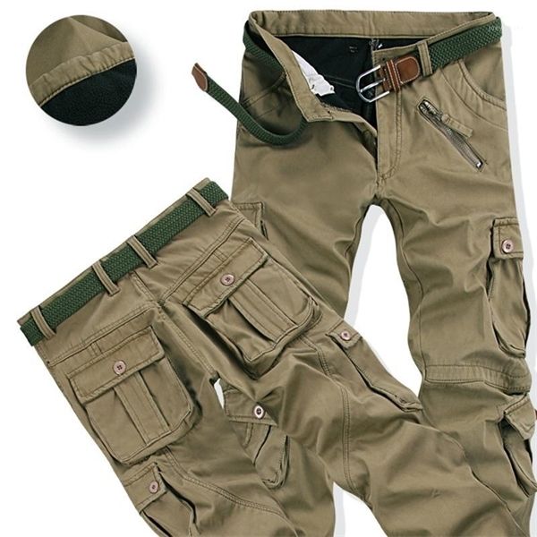 2019 mens warm velvet pants for winter fashion zipper thick cargo pants casual outwear multi pockets trousers plus size 40 110201, Black
2019 mens warm velvet pants for winter fashion zipper thick cargo pants casual outwear multi pockets trousers plus size 40 110201, Black