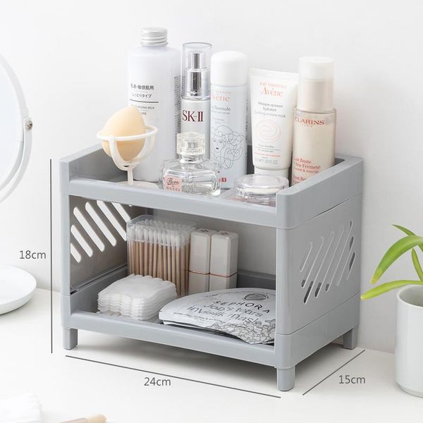 hooks & rails simple double-layer rack deskstorage for make up stationery organizer dormitory finishing
hooks & rails simple double-layer rack deskstorage for make up stationery organizer dormitory finishing