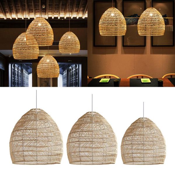pendant lamps hand-woven rattan light country style hanging lamp bamboo lampshade living room ceiling e27 retro chandelier
pendant lamps hand-woven rattan light country style hanging lamp bamboo lampshade living room ceiling e27 retro chandelier