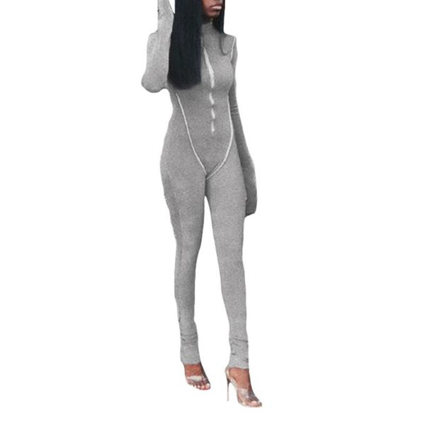 women's jumpsuits & rompers women autumn outfits solid-color high-neck long-sleeves form-fitting long pants jumpsuit with zipper open f, Black;white
women's jumpsuits & rompers women autumn outfits solid-color high-neck long-sleeves form-fitting long pants jumpsuit with zipper open f, Black;white