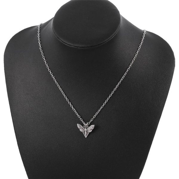 pendant necklaces punk dead moth antiquity mini insect necklace vintage strange collar chain for man women chic jewelry gift, Silver
pendant necklaces punk dead moth antiquity mini insect necklace vintage strange collar chain for man women chic jewelry gift, Silver