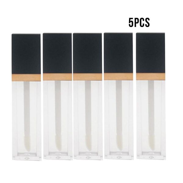 storage bottles & jars 5pcs/lot 7ml lip gloss empty tubes square clear frosted refillable cosmetic container diy makeup lipstick packaging t
storage bottles & jars 5pcs/lot 7ml lip gloss empty tubes square clear frosted refillable cosmetic container diy makeup lipstick packaging t
