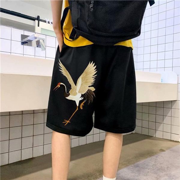 men's shorts tide brand loose casual five-point pants ins hong kong style trend student solid color beach, White;black
men's shorts tide brand loose casual five-point pants ins hong kong style trend student solid color beach, White;black