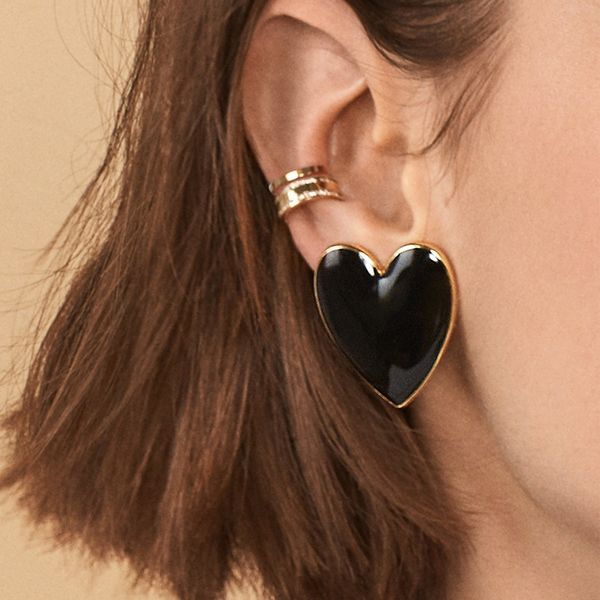 korean candy color heart shape stud earrings for women bohemia charm gold color dangle earrings jewelry wedding party bijoux, Silver
korean candy color heart shape stud earrings for women bohemia charm gold color dangle earrings jewelry wedding party bijoux, Silver