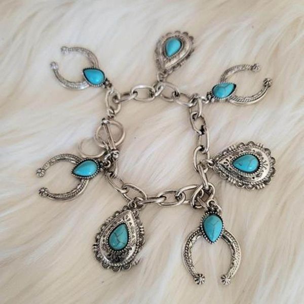 charm bracelets bohemian vintage turquoise bracelet for women and men carved hollow geometric shape, Golden;silver
charm bracelets bohemian vintage turquoise bracelet for women and men carved hollow geometric shape, Golden;silver