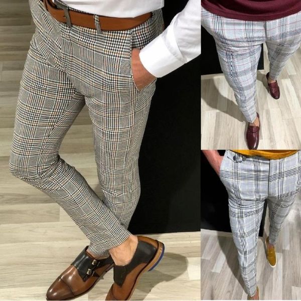 men's pants plaid mens solid color dress harajuku fashion man hip hop clothing elastic male leisure trousers streetwear slim fit, Black
men's pants plaid mens solid color dress harajuku fashion man hip hop clothing elastic male leisure trousers streetwear slim fit, Black