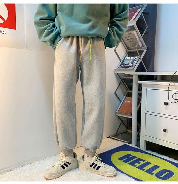 loose jogging pants men 2021 fashion sweatpants male outdoor straight trousers pantalon hommes men's, Black
loose jogging pants men 2021 fashion sweatpants male outdoor straight trousers pantalon hommes men's, Black