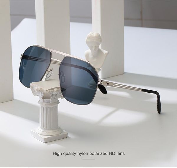 sunglasses nylon polarized men's outdoor driving toad double beam glasses, White;black
sunglasses nylon polarized men's outdoor driving toad double beam glasses, White;black