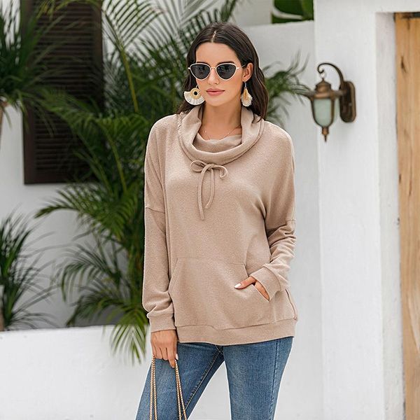 women's hoodies & sweatshirts loose blouse fashion autumn and winter pullover solid color long sleeve conventional sleeveless, Black
women's hoodies & sweatshirts loose blouse fashion autumn and winter pullover solid color long sleeve conventional sleeveless, Black