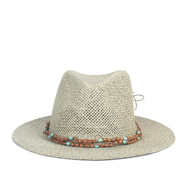 stingy brim hats summer sun hat women men travel straw beach elegant lady fedora wide panama sunbonnet sunhat size 56-58cm, Blue;gray
stingy brim hats summer sun hat women men travel straw beach elegant lady fedora wide panama sunbonnet sunhat size 56-58cm, Blue;gray