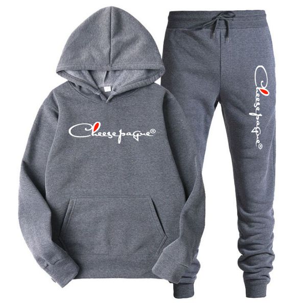 men's set hoodie sets men tracksuit sportswear hoodies+sweatpant 2 pieces 2022 autumn winter male warm clothing pullover sweatshirts, Gray
men's set hoodie sets men tracksuit sportswear hoodies+sweatpant 2 pieces 2022 autumn winter male warm clothing pullover sweatshirts, Gray