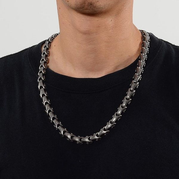 chains wholesale men's jewelry 316l stainless steel trendy personality keel necklace, Silver
chains wholesale men's jewelry 316l stainless steel trendy personality keel necklace, Silver