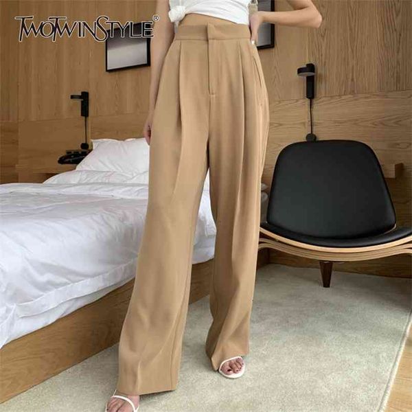 casual women's trousers high waist pocket long straight korean pants female autumn oversized fashion 210521, Black;white
casual women's trousers high waist pocket long straight korean pants female autumn oversized fashion 210521, Black;white
