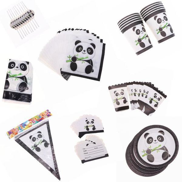 packaging dinner service panda disposable tableware set baby shower plates cups napkins party home cartoon birthday
packaging dinner service panda disposable tableware set baby shower plates cups napkins party home cartoon birthday