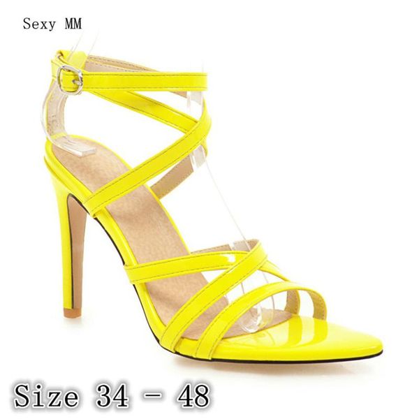 women sandals high heels pumps party wedding gladiator woman heel shoes plus size 34 - 40 41 42 43 44 45 46 47 48, Black
women sandals high heels pumps party wedding gladiator woman heel shoes plus size 34 - 40 41 42 43 44 45 46 47 48, Black