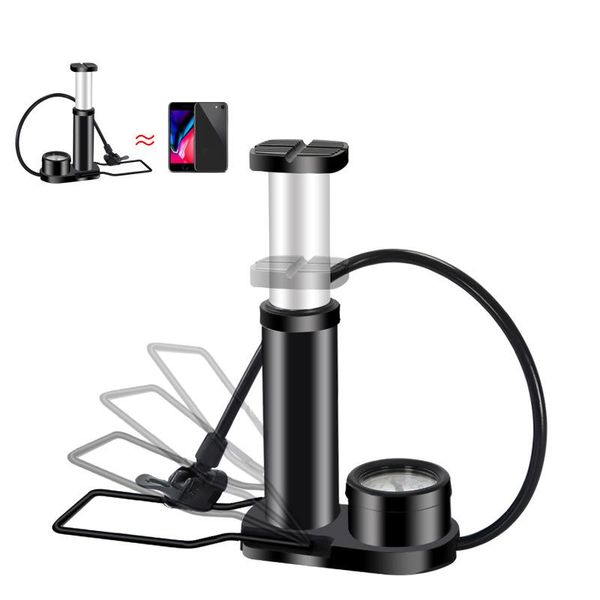bike pumps 17cm mini bicycle pump portable floor pedal tire inflator mtb road cycling air with piezometer
bike pumps 17cm mini bicycle pump portable floor pedal tire inflator mtb road cycling air with piezometer