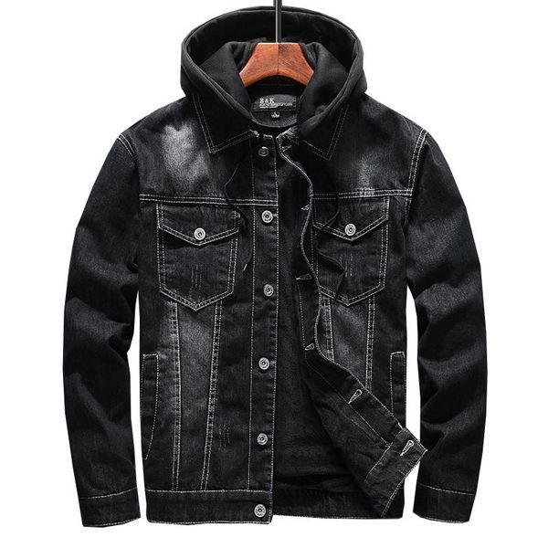 men's jackets winter warm denim trucker jacket with removable hood fleece lined thick thermal jeans coat outerwear plus size m-4xl, Black;brown
men's jackets winter warm denim trucker jacket with removable hood fleece lined thick thermal jeans coat outerwear plus size m-4xl, Black;brown
