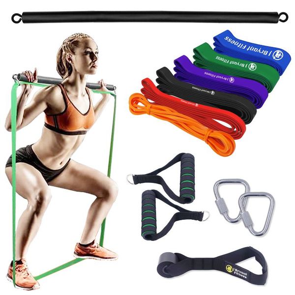 resistance bands rubber band set with fitness bar door anchor pull up power loop for gym crossfit yoga pilates strength training
resistance bands rubber band set with fitness bar door anchor pull up power loop for gym crossfit yoga pilates strength training