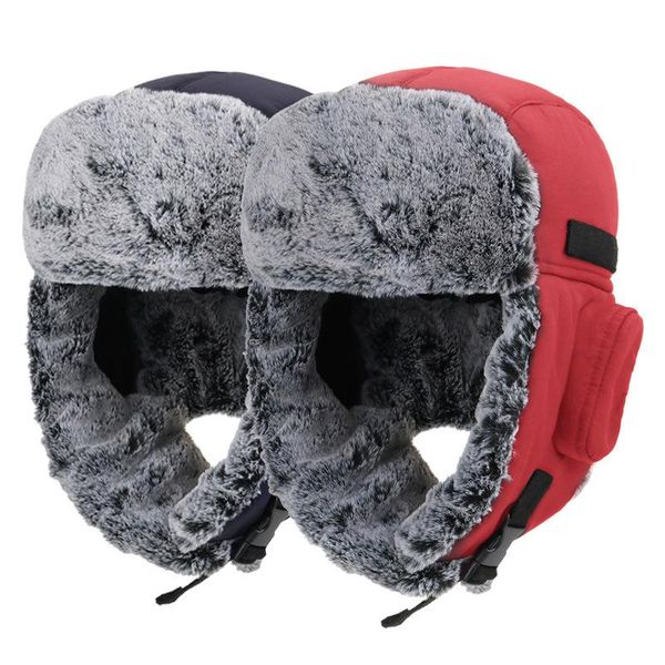 cycling caps & masks 2021 winter hat keep warm chunky russian trapper hats windproof outdoor hunting skiing cap faux fur earflap, Black
cycling caps & masks 2021 winter hat keep warm chunky russian trapper hats windproof outdoor hunting skiing cap faux fur earflap, Black