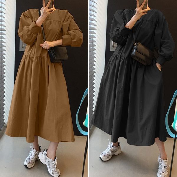 dresses midi dresses for women 2021 autumn long sleeve sundress casual solid robe femme feamle patchwork vestidos plus size 5xl, Black;gray
dresses midi dresses for women 2021 autumn long sleeve sundress casual solid robe femme feamle patchwork vestidos plus size 5xl, Black;gray