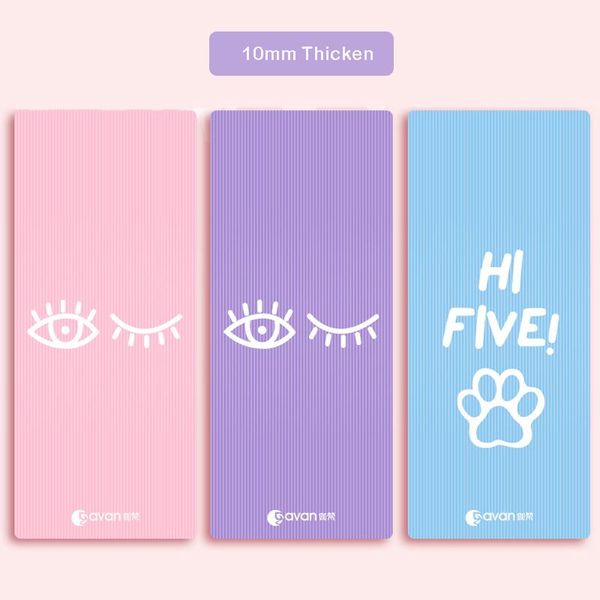 yoga mats 1830*610*10mm thicken tpe mat soft non slip carpet for beginner environmental cute fitness gymnastics dance
yoga mats 1830*610*10mm thicken tpe mat soft non slip carpet for beginner environmental cute fitness gymnastics dance