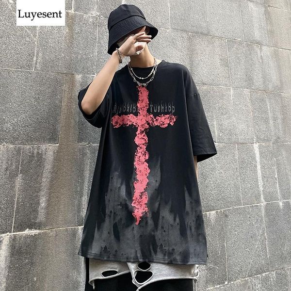 women's t-shirt women red cross letter print gothic t shirt 2021 man dark goth cool loose tshirt black harajuku cotton summer o neck, White
women's t-shirt women red cross letter print gothic t shirt 2021 man dark goth cool loose tshirt black harajuku cotton summer o neck, White