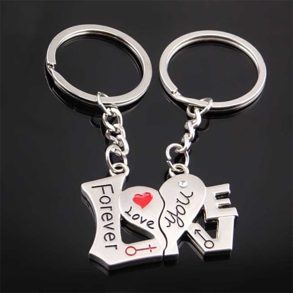 couple love heart-shaped stainless steel key chain love you forever letters printed mini valentine's day key rings pendants wedding gif, Red;brown
couple love heart-shaped stainless steel key chain love you forever letters printed mini valentine's day key rings pendants wedding gif, Red;brown