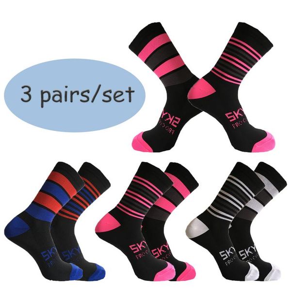 pairs/set stripe cycling socks compression sports breathable outdoor bike men women calcetines ciclismo, Black
pairs/set stripe cycling socks compression sports breathable outdoor bike men women calcetines ciclismo, Black