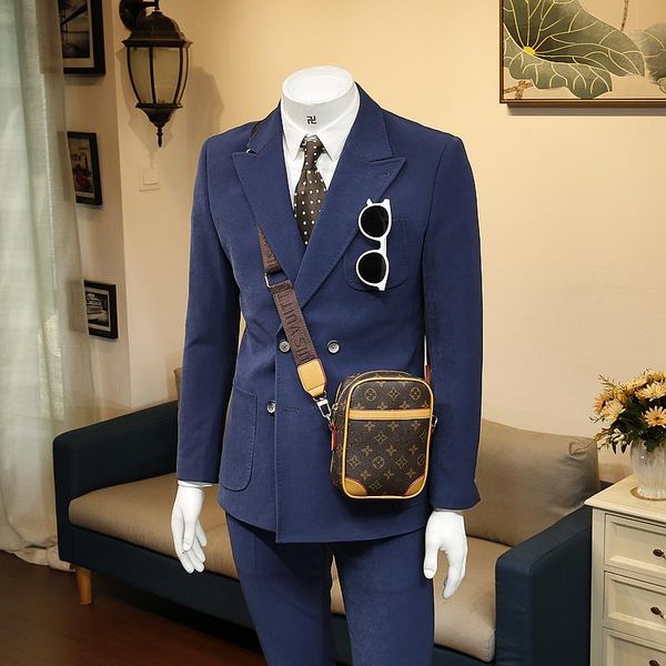 men's suits & blazers xm geeki autumn business casual formal dress korean slim fit wedding handsome groom double breasted suit coat, White;black
men's suits & blazers xm geeki autumn business casual formal dress korean slim fit wedding handsome groom double breasted suit coat, White;black