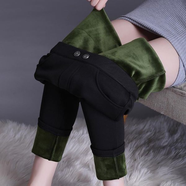women's leggings s-4xl warm plus velvet winter legging ankle-length keep pants high waist large size women fitness, Black
women's leggings s-4xl warm plus velvet winter legging ankle-length keep pants high waist large size women fitness, Black