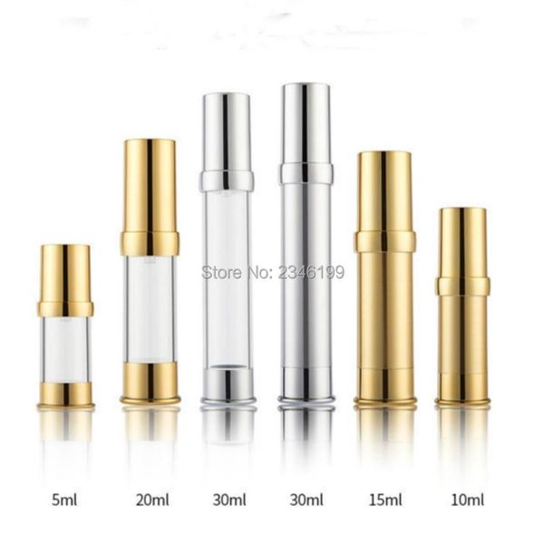 storage bottles & jars 5ml empty airless pump bottle plastic cosmetic 15ml golden emulsion lotion 20ml30ml 30pcs/lot
storage bottles & jars 5ml empty airless pump bottle plastic cosmetic 15ml golden emulsion lotion 20ml30ml 30pcs/lot