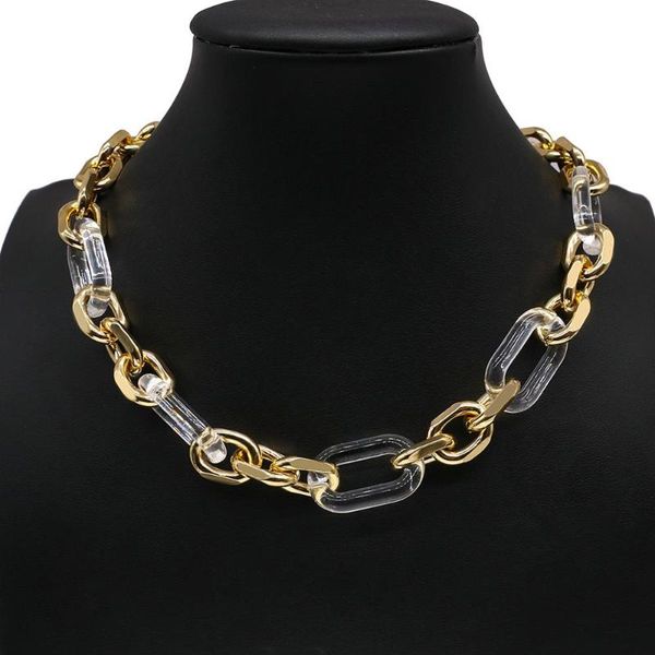 chains 2021 punk chunky cuban thick chain necklace for women male design twist alloy acrylic choker statement jewelry, Silver
chains 2021 punk chunky cuban thick chain necklace for women male design twist alloy acrylic choker statement jewelry, Silver